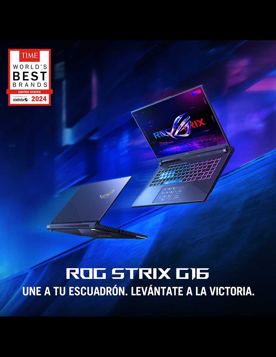 Laptop gamer ROG Strix G16 16 pulgadas WUXGA AMD Ryzen 9 NVIDIA GeForce RTX 5050 16 GB RAM 1 TB SSD 2
