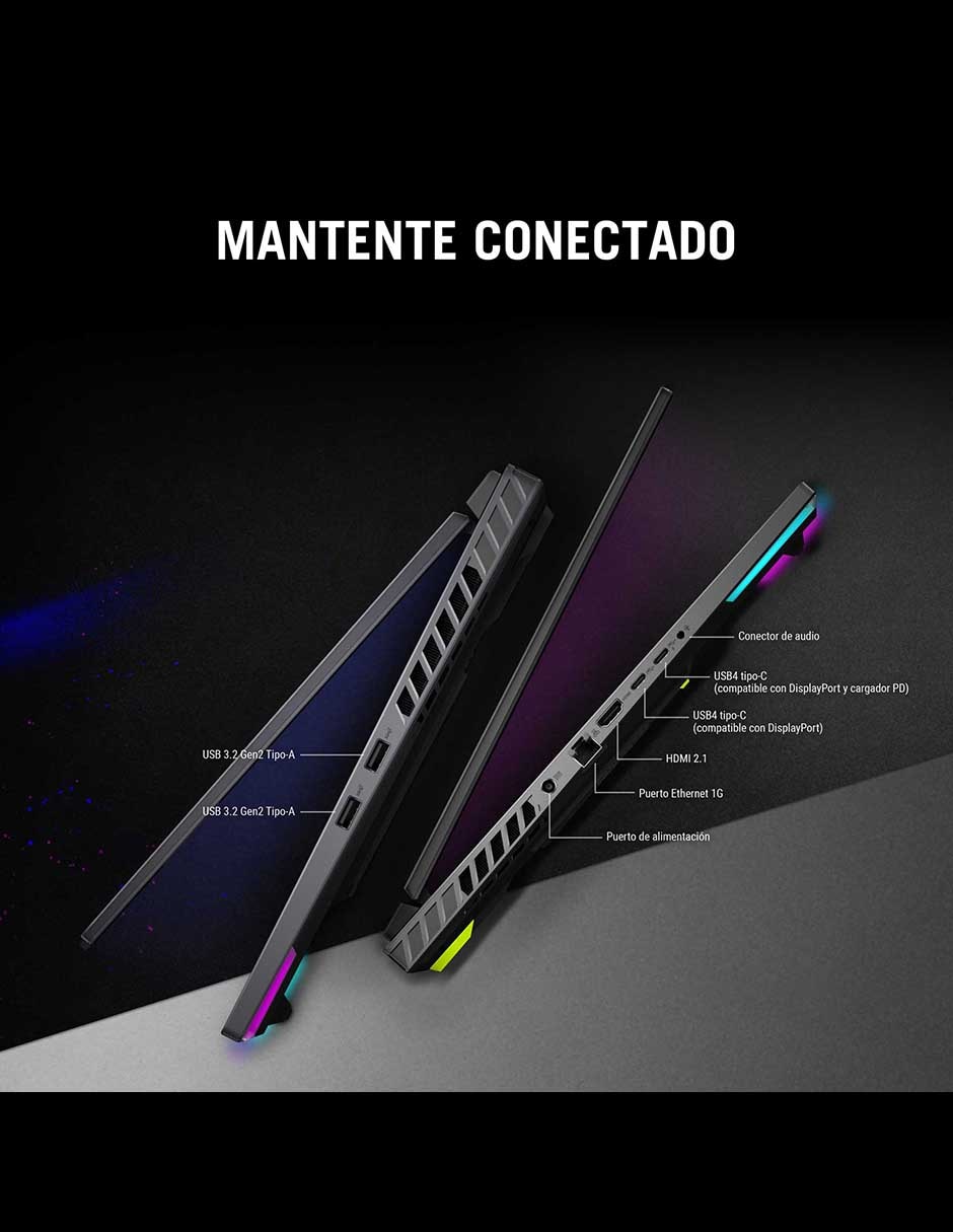 Laptop gamer ROG Strix G16 16 pulgadas WUXGA AMD Ryzen 9 NVIDIA GeForce RTX 5050 16 GB RAM 1 TB SSD 6
