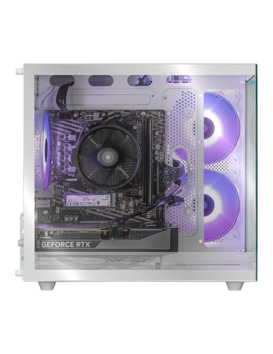 Computadora gamer XTBRR732GB5060MTPW 27 pulgadas Full HD AMD Ryzen 7 NVIDIA GeForce RTX 5060 32 GB RAM 1 TB SSD 4