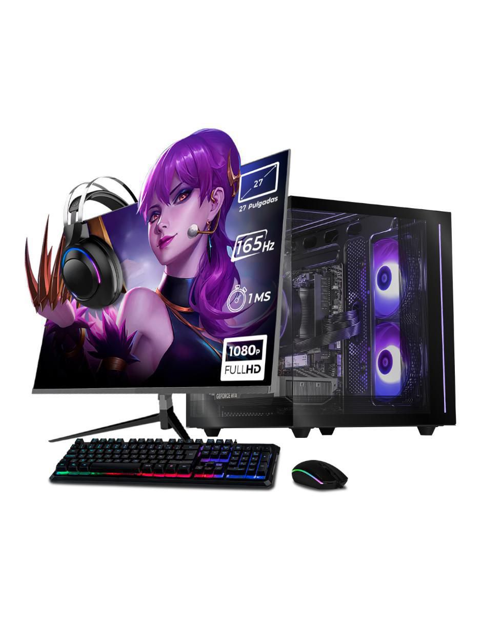 Computadora gamer XTBRR732GB5060MTPB 27 pulgadas Full HD AMD Ryzen 7 NVIDIA GeForce RTX 5060 32 GB RAM 1 TB SSD