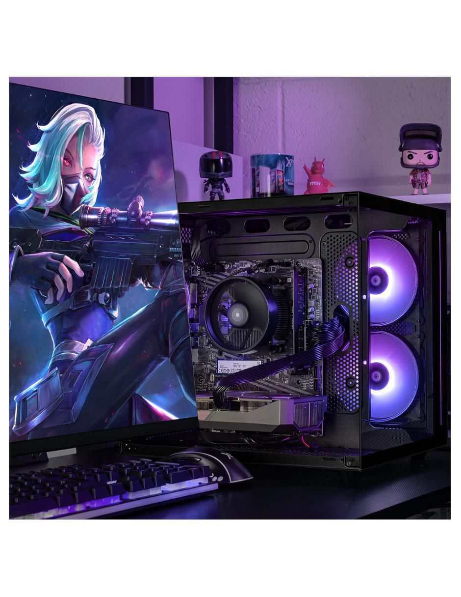 Computadora gamer XTBRR732GB5060MTPB 27 pulgadas Full HD AMD Ryzen 7 NVIDIA GeForce RTX 5060 32 GB RAM 1 TB SSD 5
