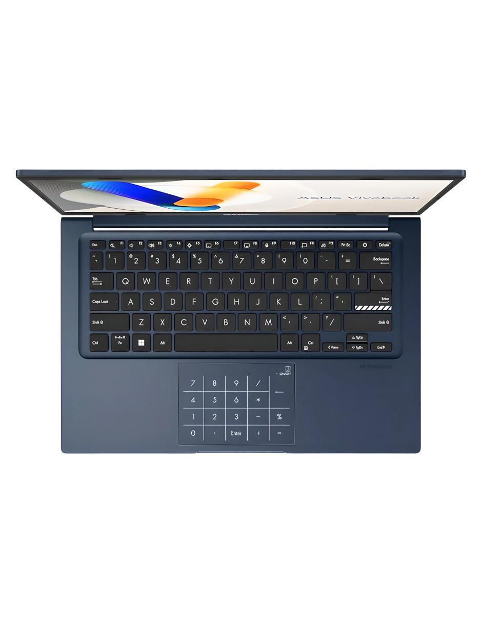 Laptop vivobook x1404va-i38128 14 pulgadas Full HD Intel core i3 Intel UHD Graphics 8 gb RAM 128 gb SSD 3