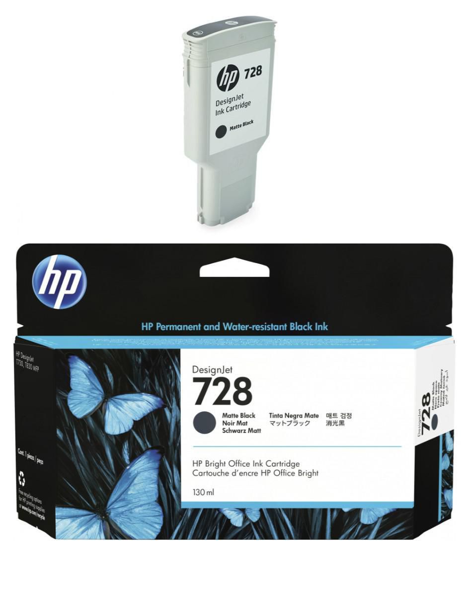 Cartucho tinta original 728 Negro 3