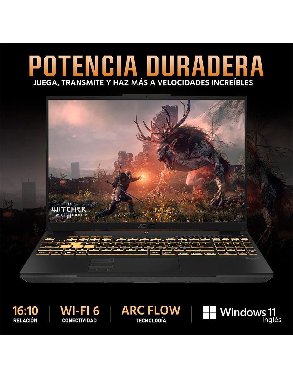 Laptop gamer TUF Gaming F16 16 pulgadas Full HD + Intel Core 5 210H NVIDIA Geforce RTX 3050 16 GB RAM 512 GB SSD 4