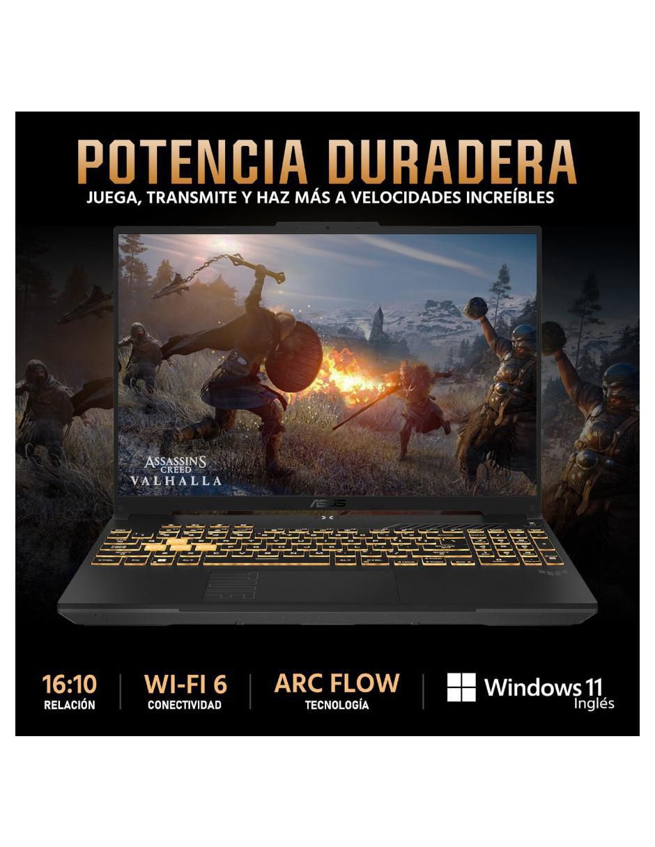 Laptop gamer TUF Gaming F16 16 pulgadas full hd+ intel core 5 210h nvidia geforce rtx 3050 32 gb ram 1.5 tb ssd 4