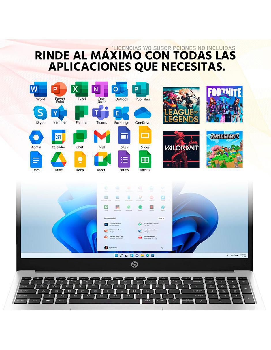Laptop 255 G10 15.6 pulgadas Full HD Amd Ryzen 5 Amd Radeon graphics 24 GB RAM 512 GB SSD 5
