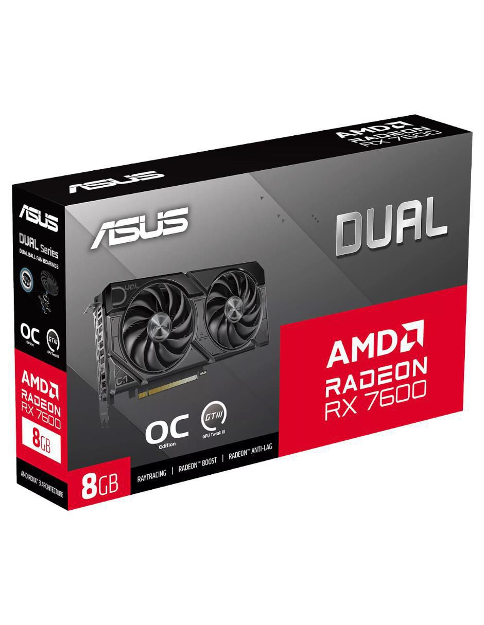 Tarjeta de video Dual-RX7600-O8G-Evo 6
