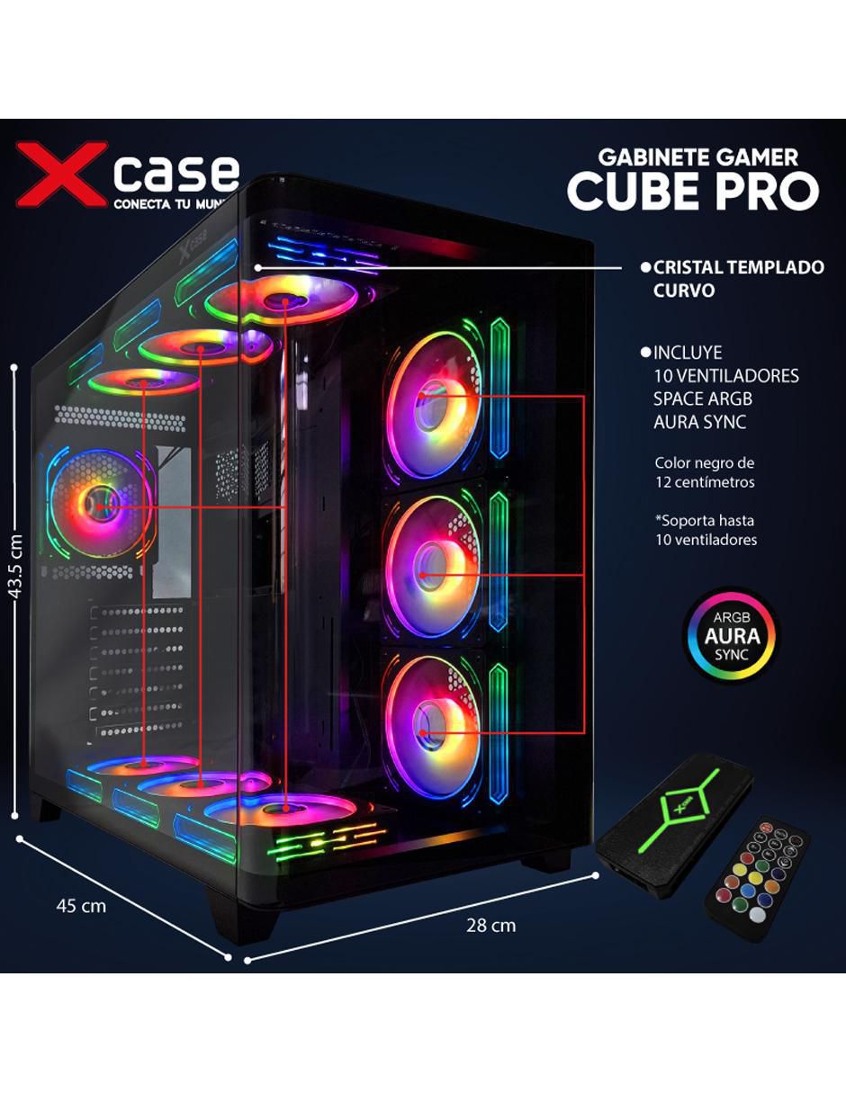 Gabinete xcase cube curvo 10 space