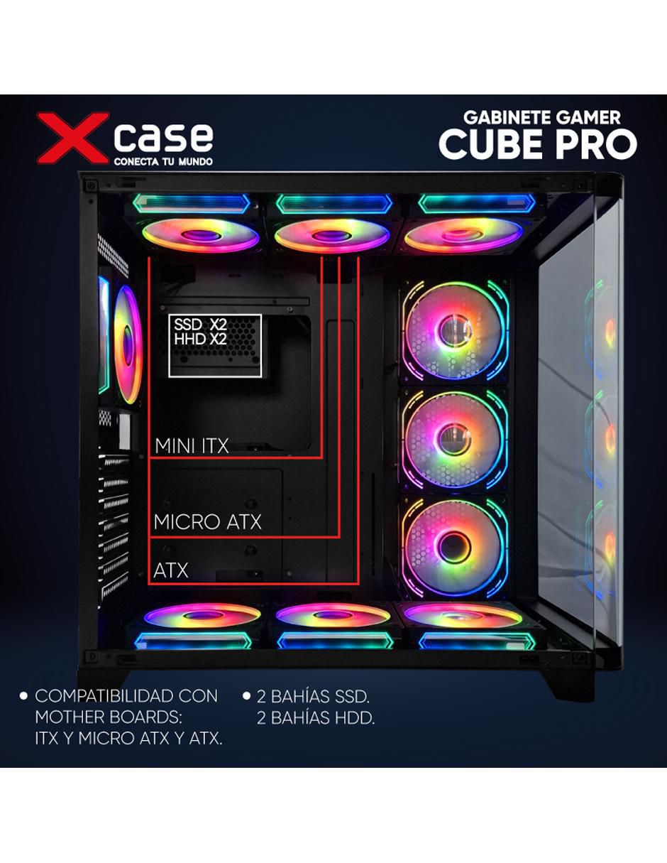 Gabinete xcase cube curvo 10 space
