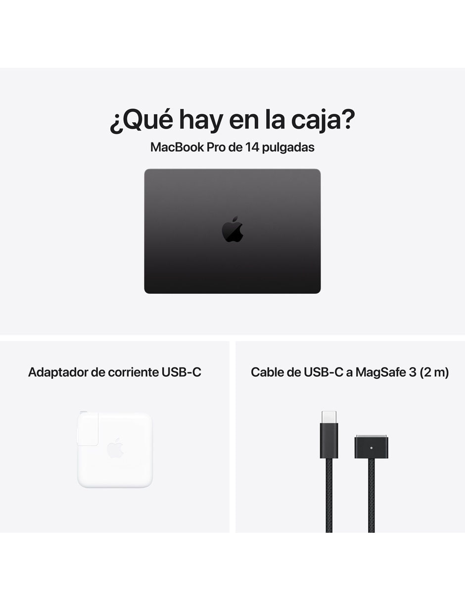 MacBook Pro 14 pulgadas M5 16 GB RAM 512 GB SSD Negro Espacial 9