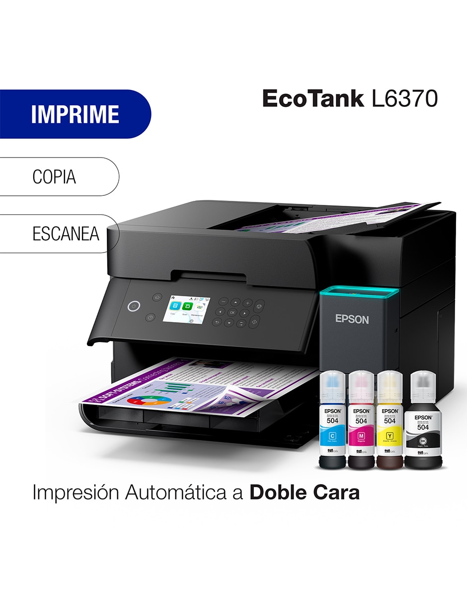 Multifuncional l6370 de inyección de tinta inalámbrica a color 3