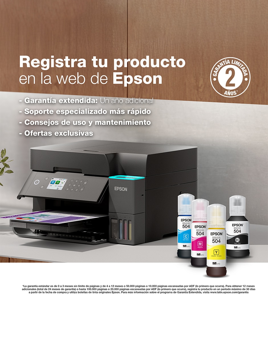 Multifuncional l6370 de inyección de tinta inalámbrica a color 7