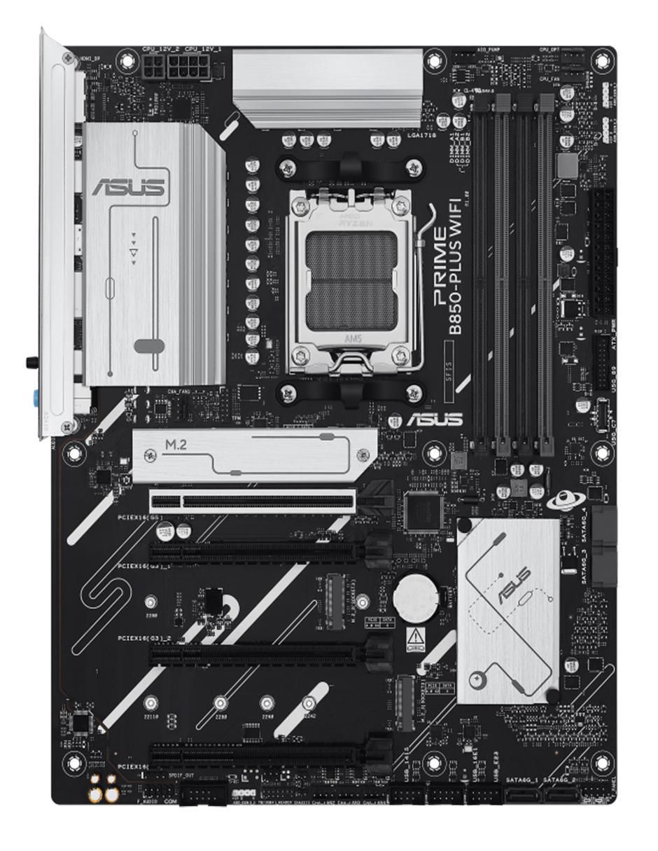 Tarjeta madre prime b850-plus wifi compatible con procesador AMD