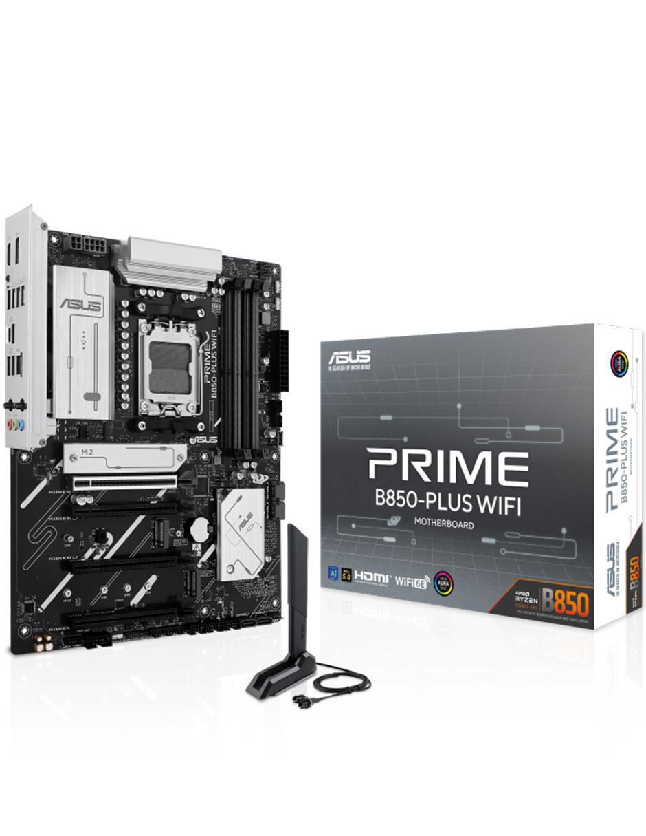 Tarjeta madre prime b850-plus wifi compatible con procesador AMD 6