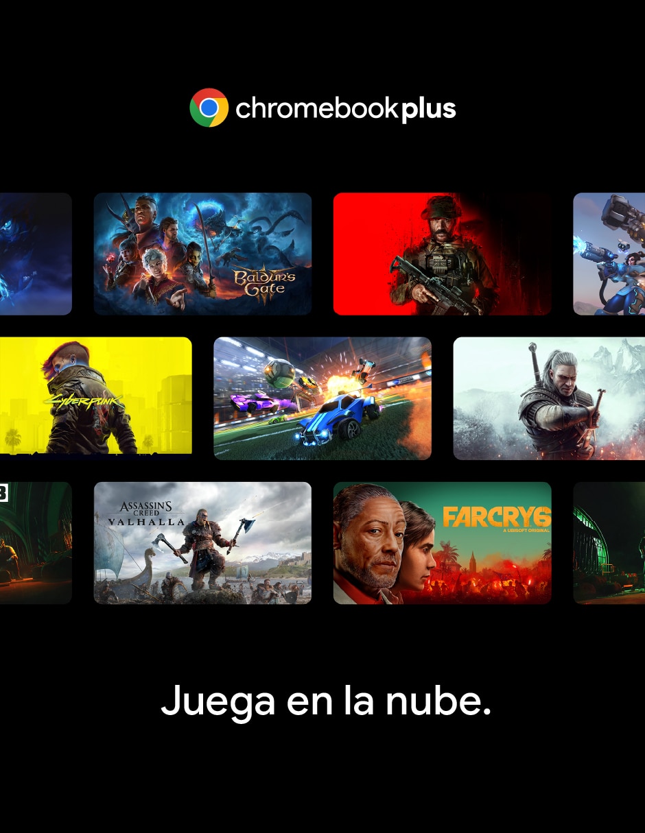 Laptop thin & light Chromebook Plus CX34 15.6 pulgadas Full HD Intel Core Ultra 5 Integradas 8 GB RAM 512 GB SSD 4