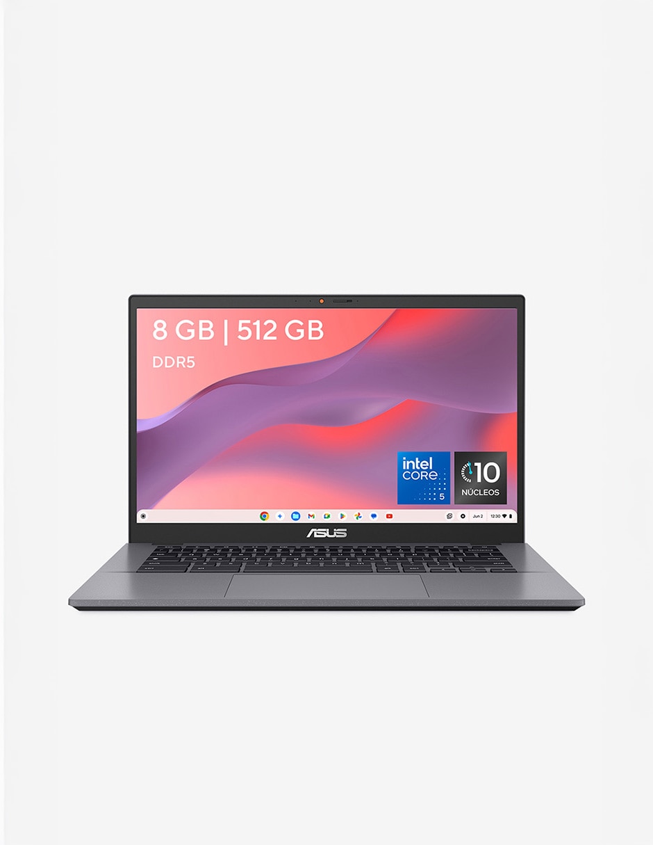 Laptop thin & light Chromebook Plus CX34 15.6 pulgadas Full HD Intel Core Ultra 5 Integradas 8 GB RAM 512 GB SSD