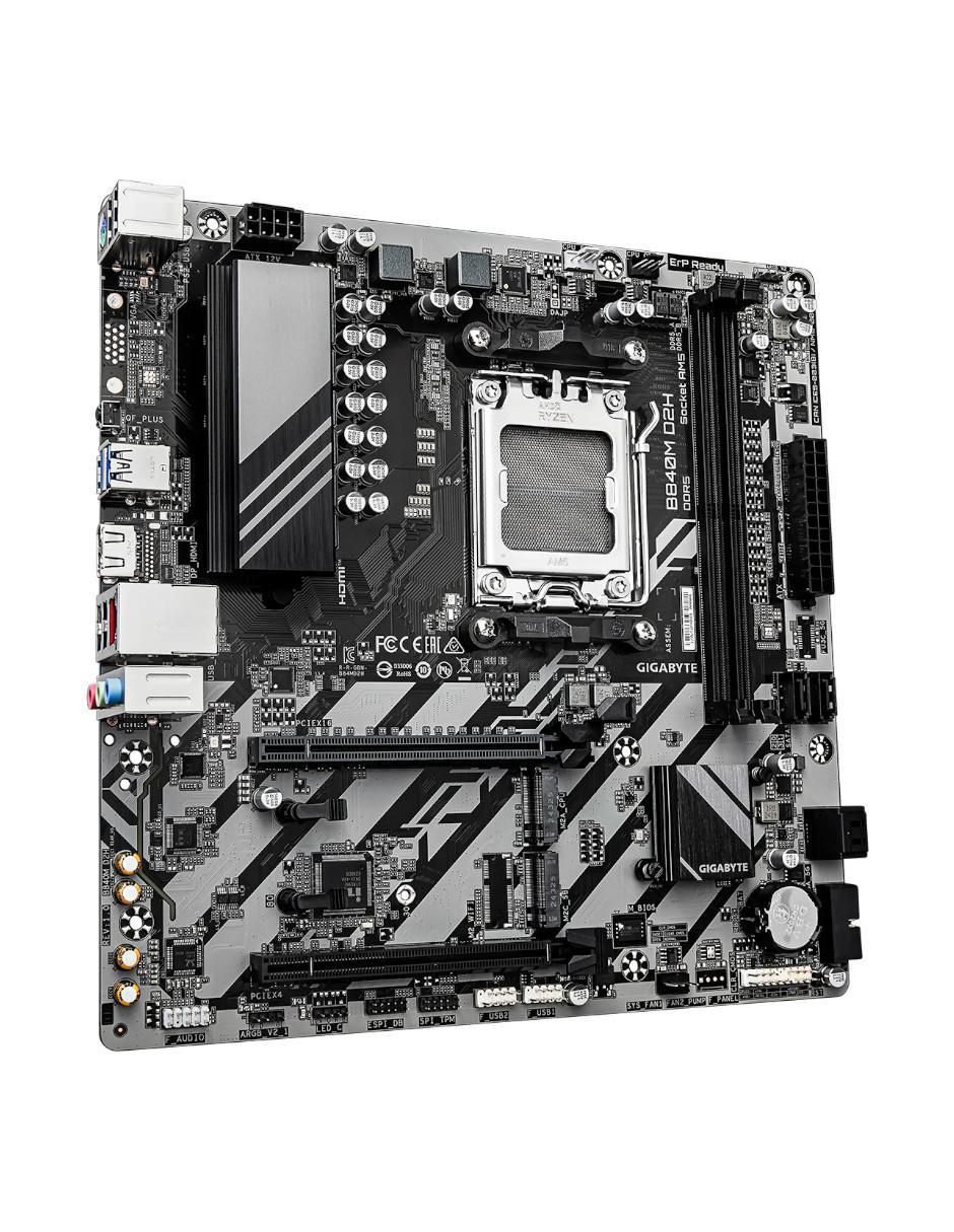 Tarjeta madre B840M D2H compatible con procesador AMD 3