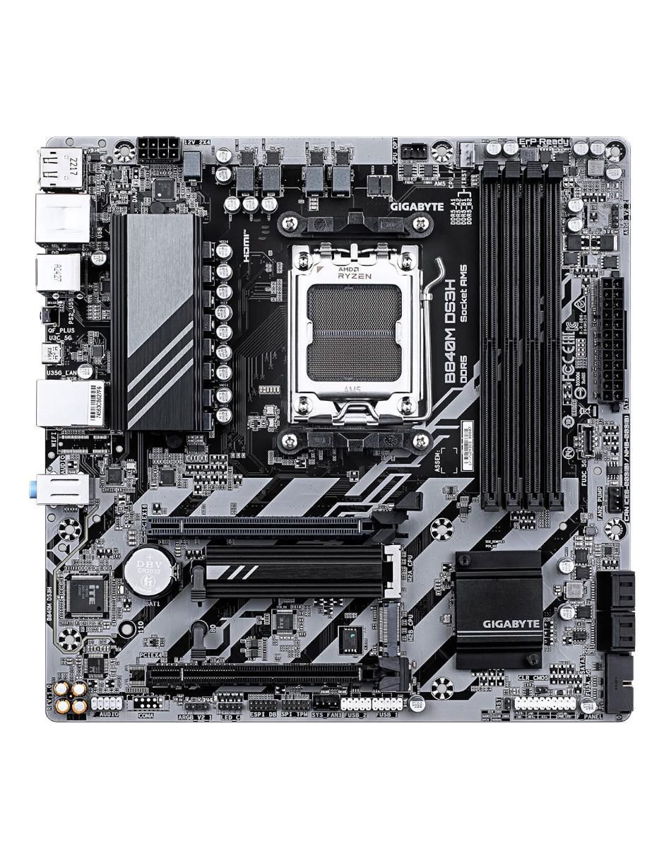 Tarjeta madre B840M DS3H compatible con procesador AMD 2