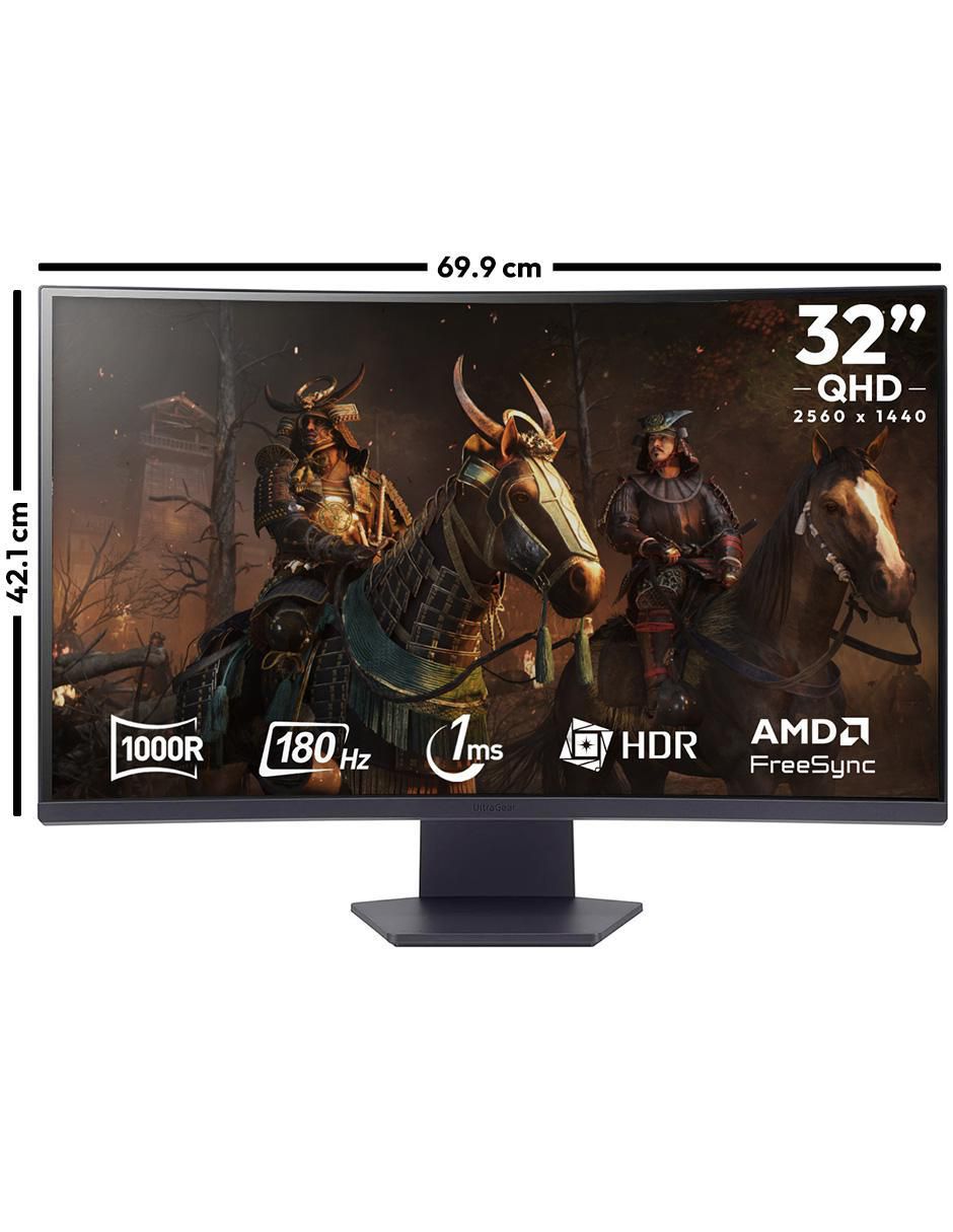 Monitor gamer UltraGear VA QHD 32 pulgadas 32GS60QC-B 5