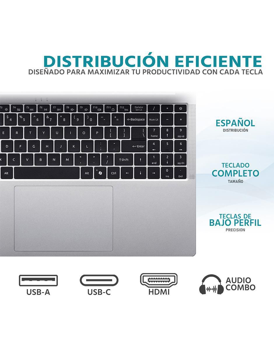 Laptop Aspire Lite 16 16 pulgadas Wuxga Intel Core i5 Intel Uhd 8 GB Ram 512 GB SSD 3