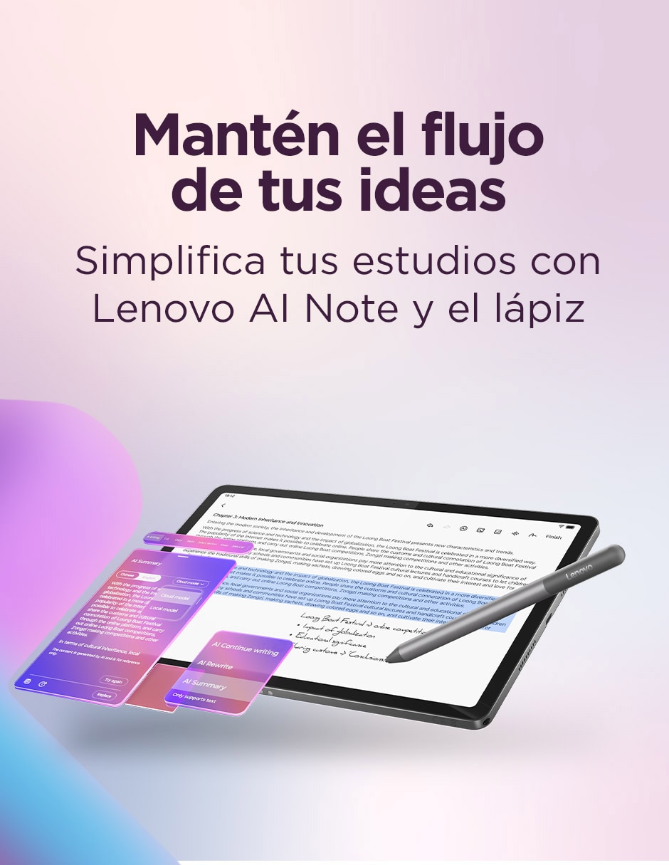 Tablet IdeaTab 11 pulgadas 128 GB de almacenamiento de 8 GB RAM 2