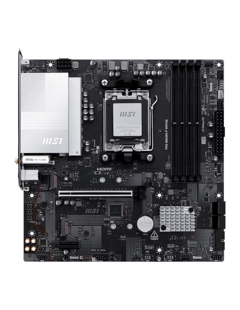 Tarjeta madre Pro B840M-P WIFI6E compatible con procesador AMD 2