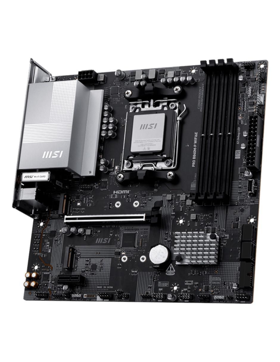 Tarjeta madre Pro B840M-P WIFI6E compatible con procesador AMD 4