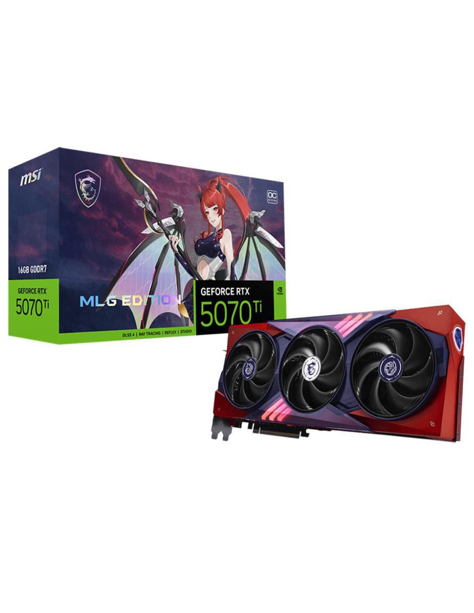 Tarjeta de video RTX5070 TI MLG edition 5