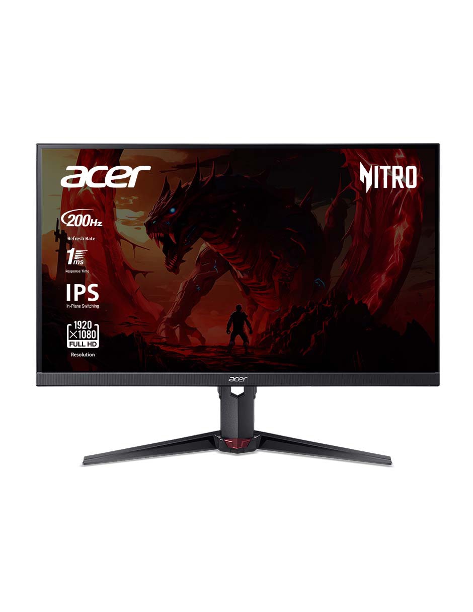 Monitor gamer Nitro XV0 IPS Full HD 23.8 pulgadas UM.QX0AA.105