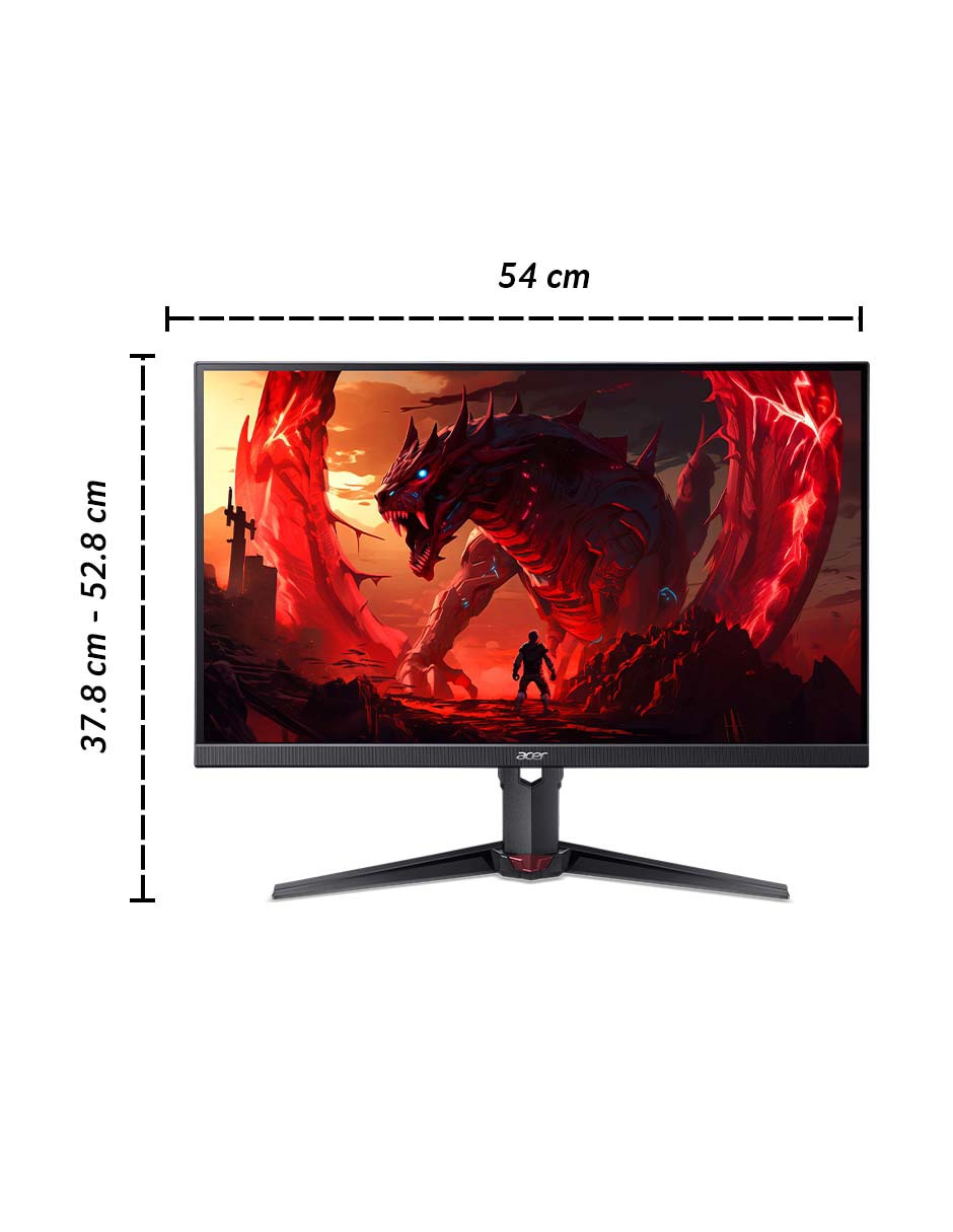 Monitor gamer Nitro XV0 IPS Full HD 23.8 pulgadas UM.QX0AA.105 7
