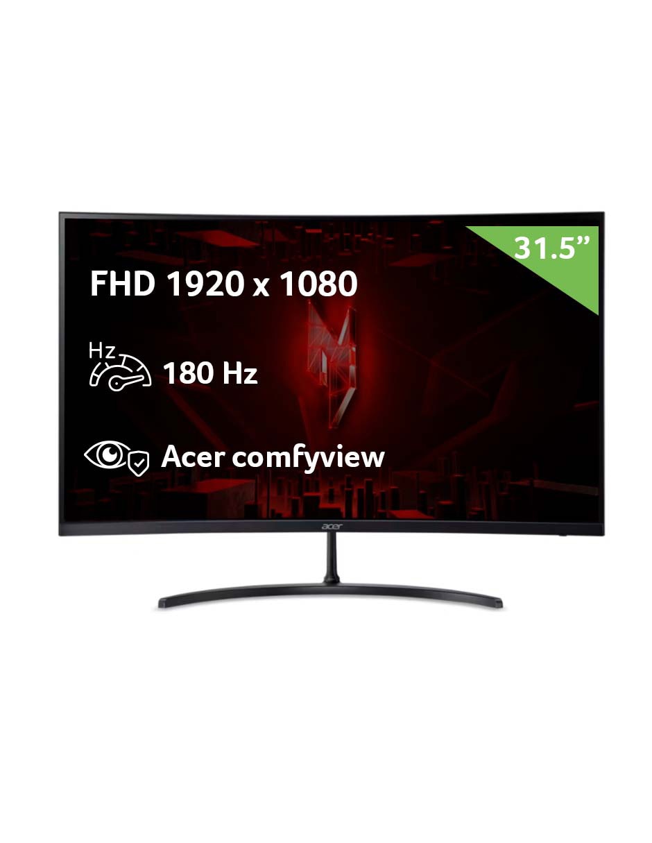 Monitor gamer Nitro ED0 VA Full HD 31.5 pulgadas UM.JE0AA.317 Monitor gamer Nitro ED0 VA Full HD 31.5 pulgadas UM.JE0AA.317