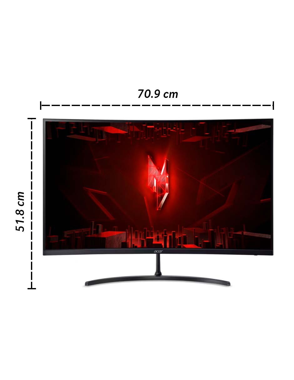 Monitor gamer Nitro ED0 VA Full HD 31.5 pulgadas UM.JE0AA.317 7