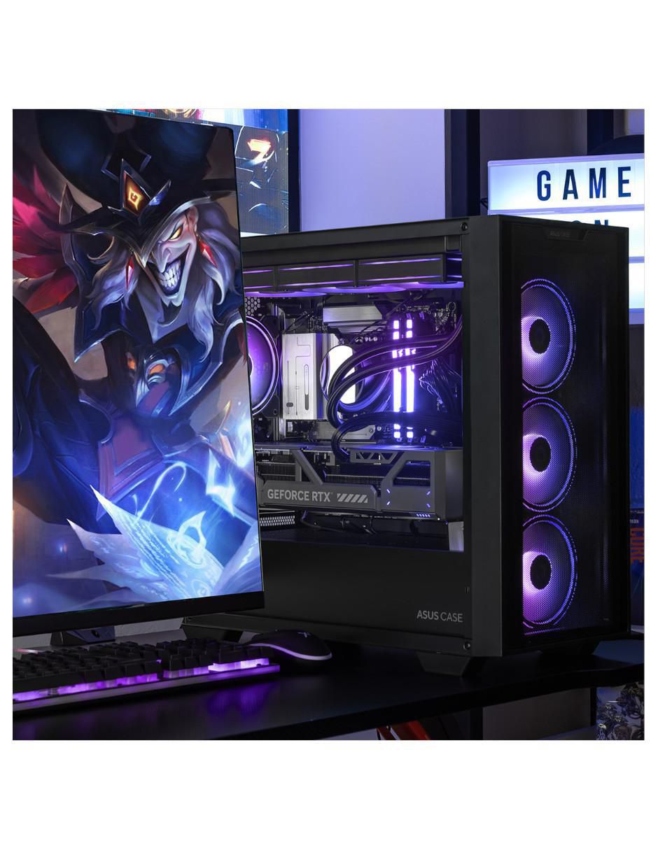 Computadora gamer XTPBAU964GB55090MA21B 27 pulgadas QHD Intel core ultra 9 285k NVIDIA GeForce RTX 5090 64 GB RAM 2 TB SSD