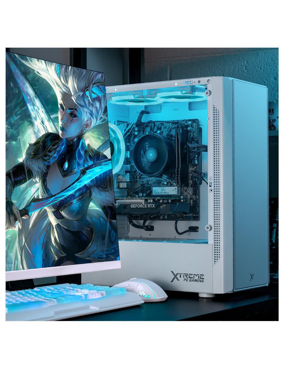 Computadora gamer XTPCR732GB3050NW AMD Ryzen 7 NVIDIA GeForce RTX 3050 32 GB RAM 1 TB SSD 4