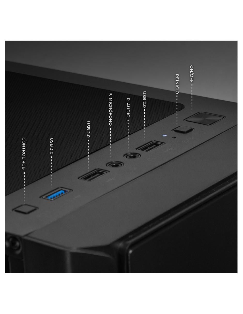 Computadora gamer XTPCR732GB5050NB AMD Ryzen 7 NVIDIA GeForce RTX 5050 32 GB RAM 1 TB SSD 3
