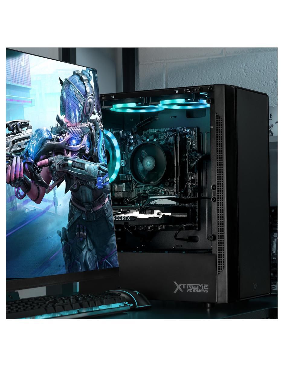 Computadora gamer XTPCR732GB5050NB AMD Ryzen 7 NVIDIA GeForce RTX 5050 32 GB RAM 1 TB SSD 4