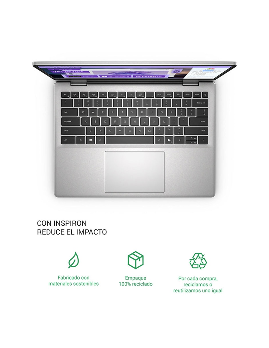 Laptop thin & light 14 DC14255 14 pulgadas Full HD+ AMD Ryzen 5 AMD Radeon 16 GB RAM 512 GB SSD 2
