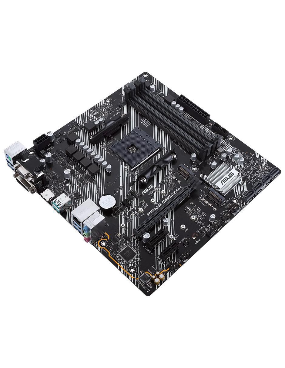 Tarjeta madre Prime  B550M-K compatible con procesador AMD 4