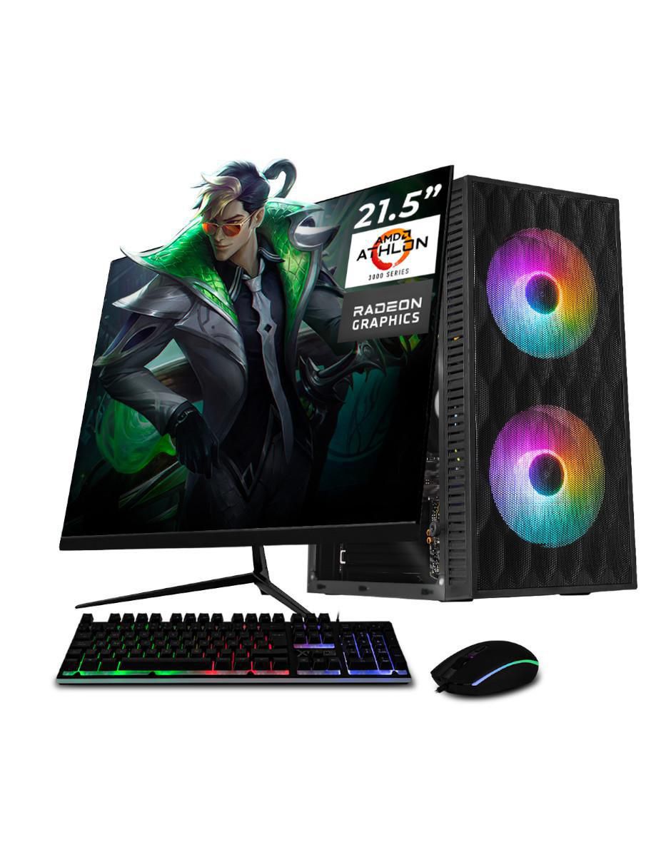 Computadora gamer XTPCAT16GBVEGA3MFB 21.5 pulgadas Full HD AMD Athlon AMD Radeon Vega 3 16 GB RAM 500 GB SSD
