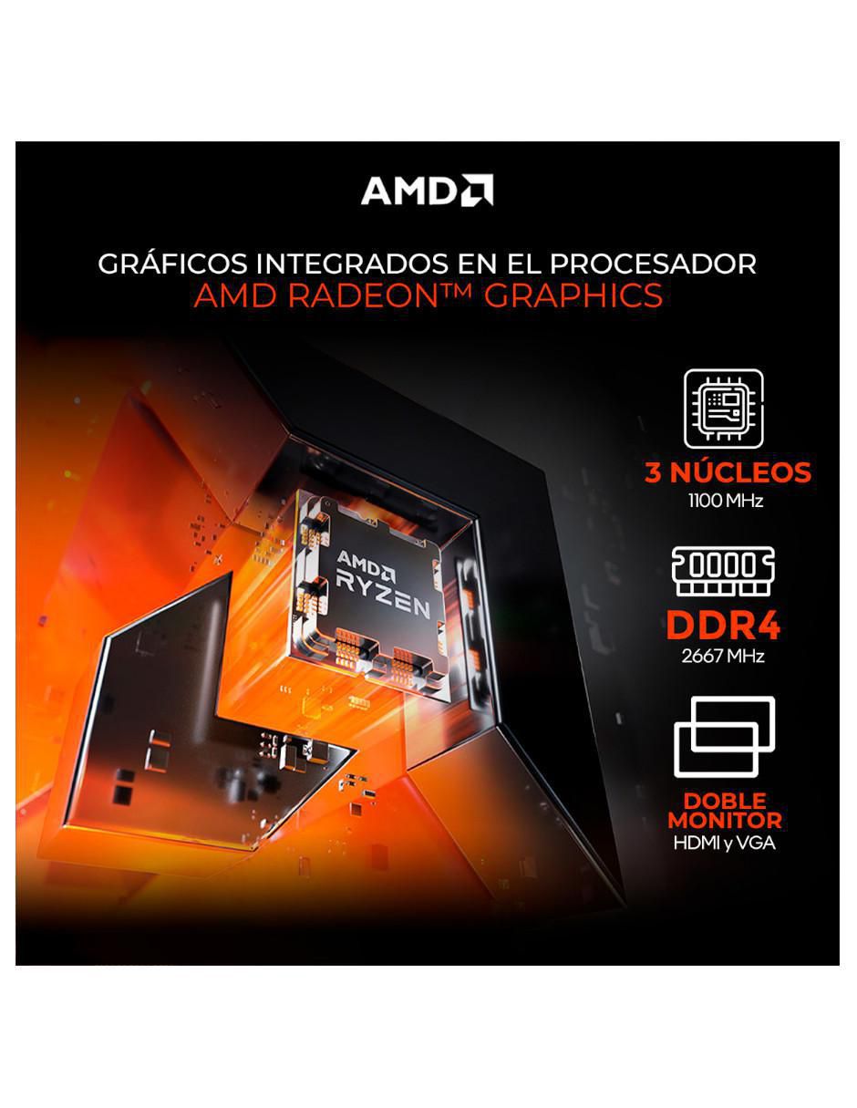 Computadora gamer XTPCAT16GBVEGA3FB AMD Athlon AMD Radeon Vega 3 16 GB RAM 500 GB SSD 5