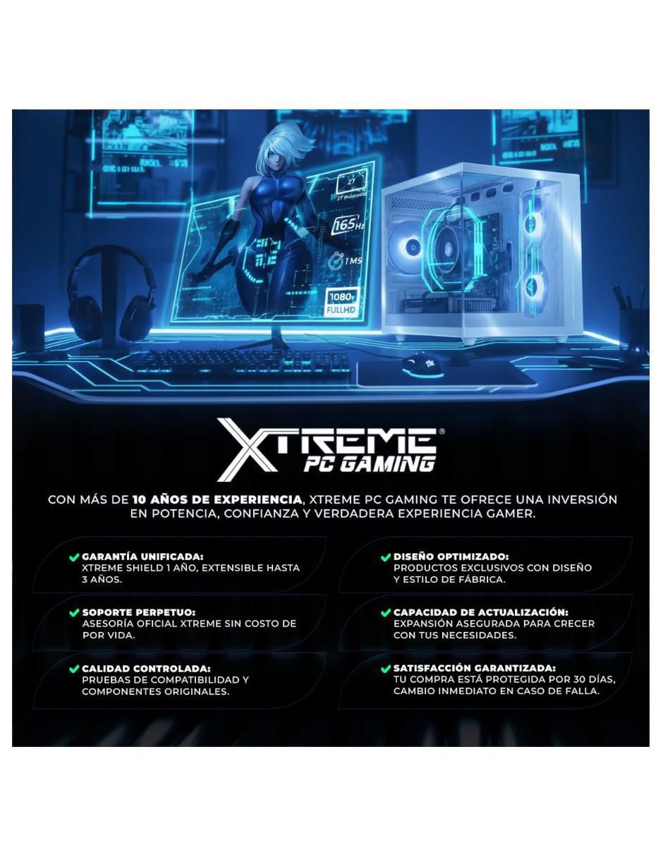 Computadora gamer XTPCAT16GBVEGA3FB AMD Athlon AMD Radeon Vega 3 16 GB RAM 500 GB SSD 6