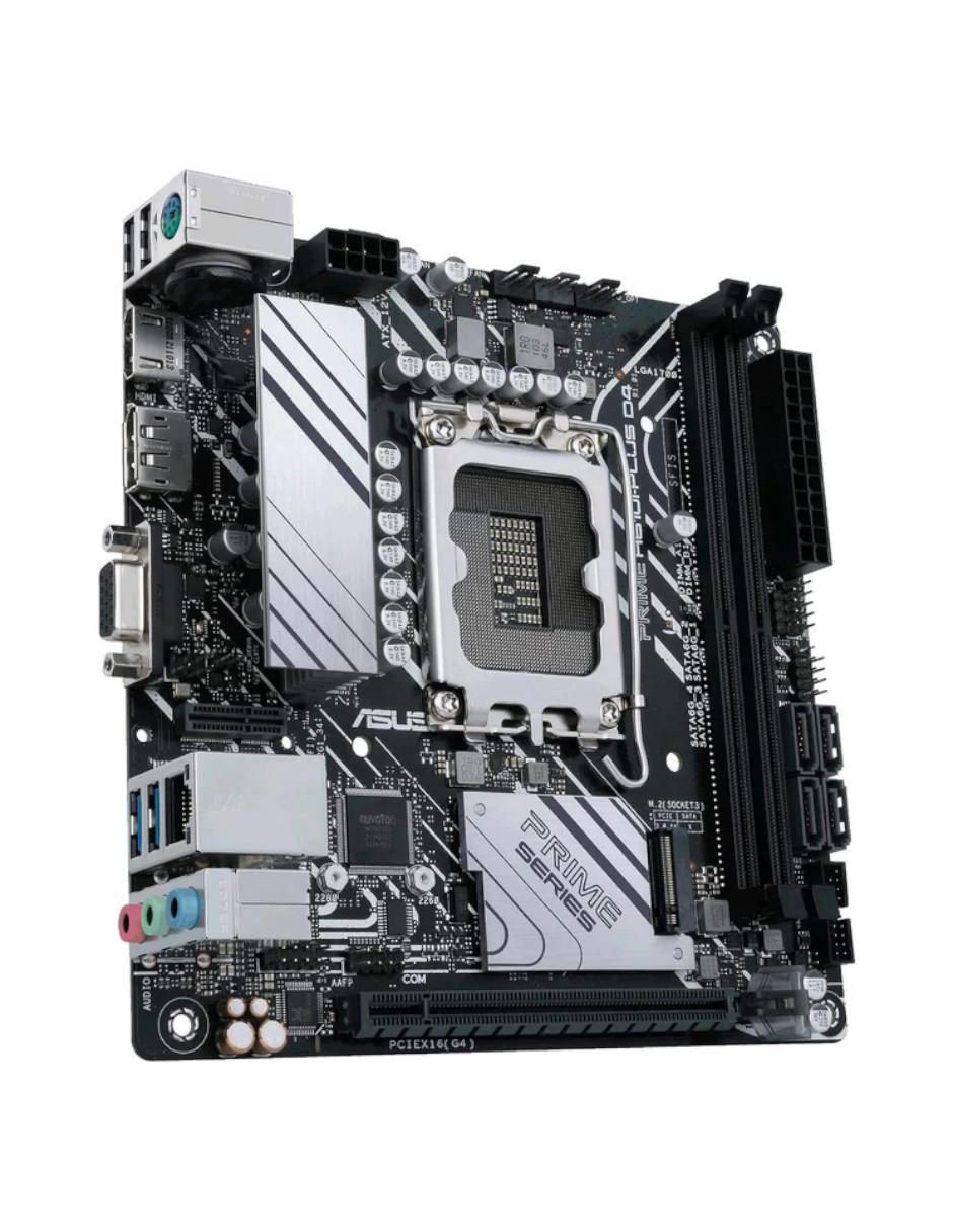 Tarjeta madre Prime H610I-Plus D4CSM compatible con procesador Intel 3