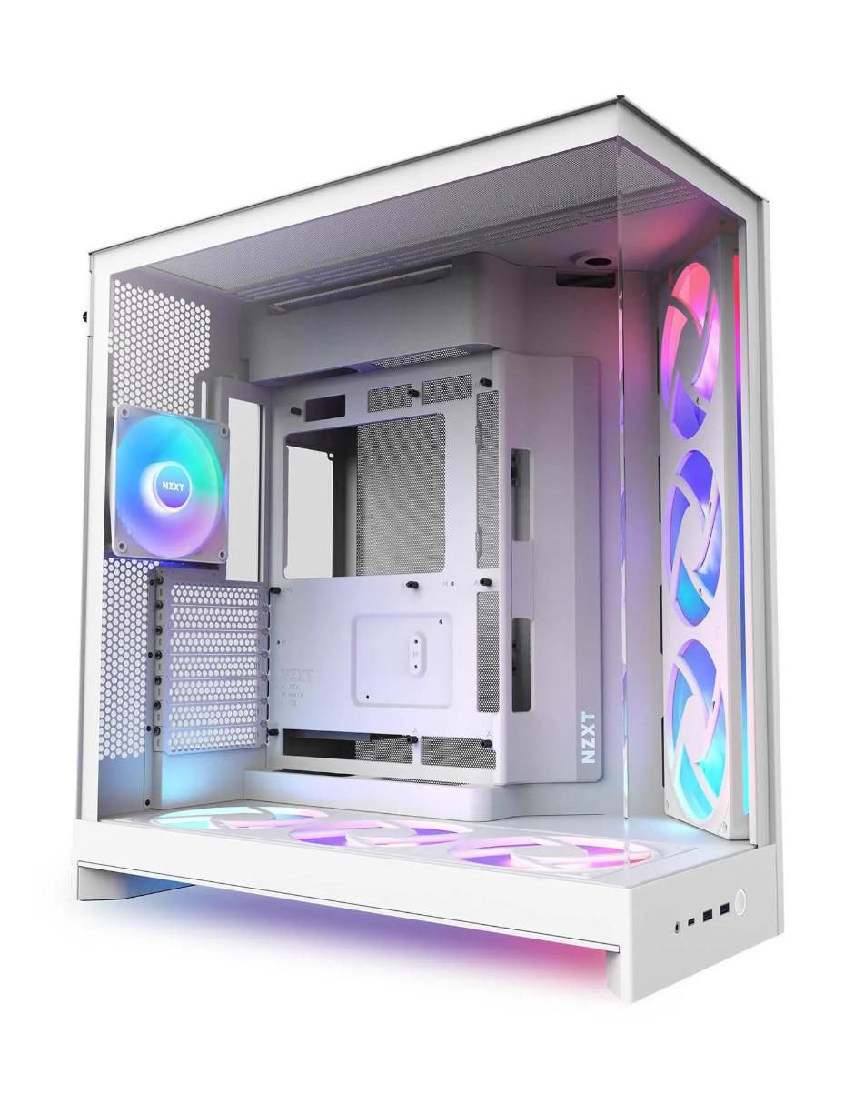 Gabinete H9 FLOW RGB+ WHITE
