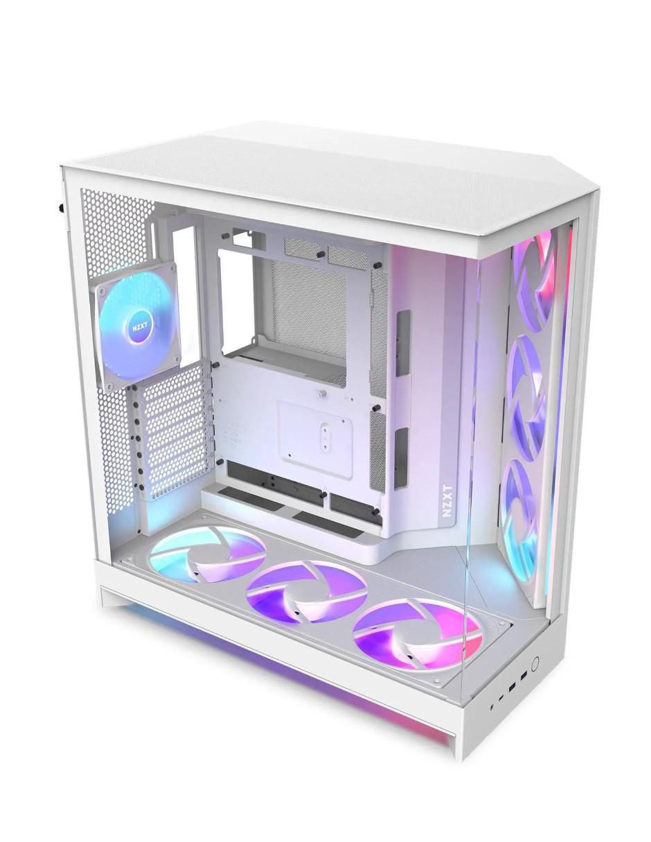 Gabinete H9 FLOW RGB+ WHITE 2