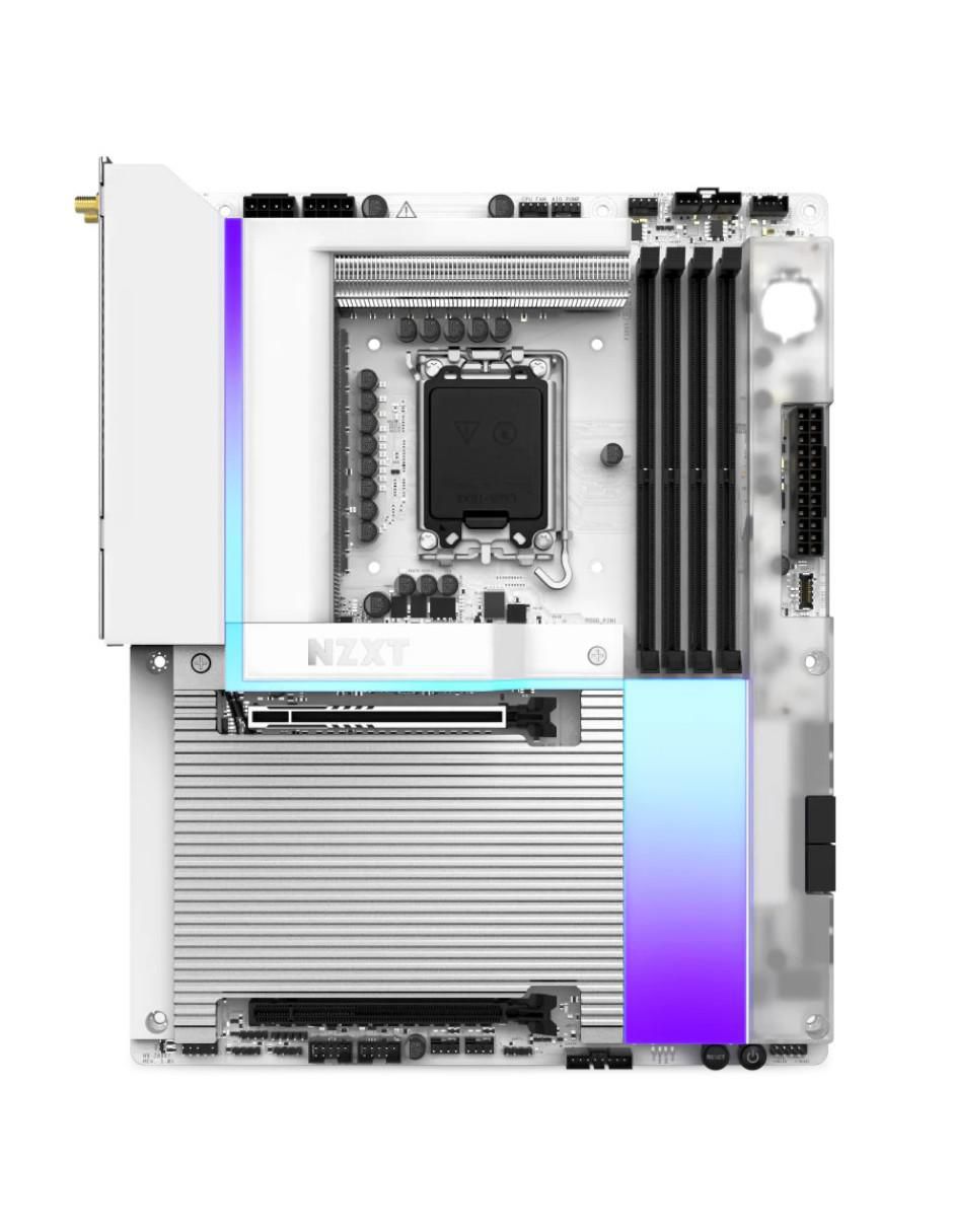 Tarjeta madre N9 Z890 WHITE RGB con procesador Intel Tarjeta madre N9 Z890 WHITE RGB con procesador Intel