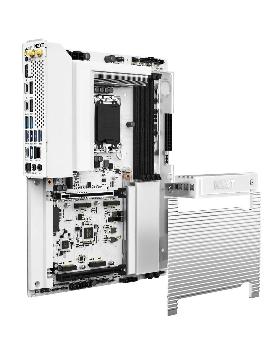 Tarjeta madre N9 Z890 WHITE RGB con procesador Intel 4