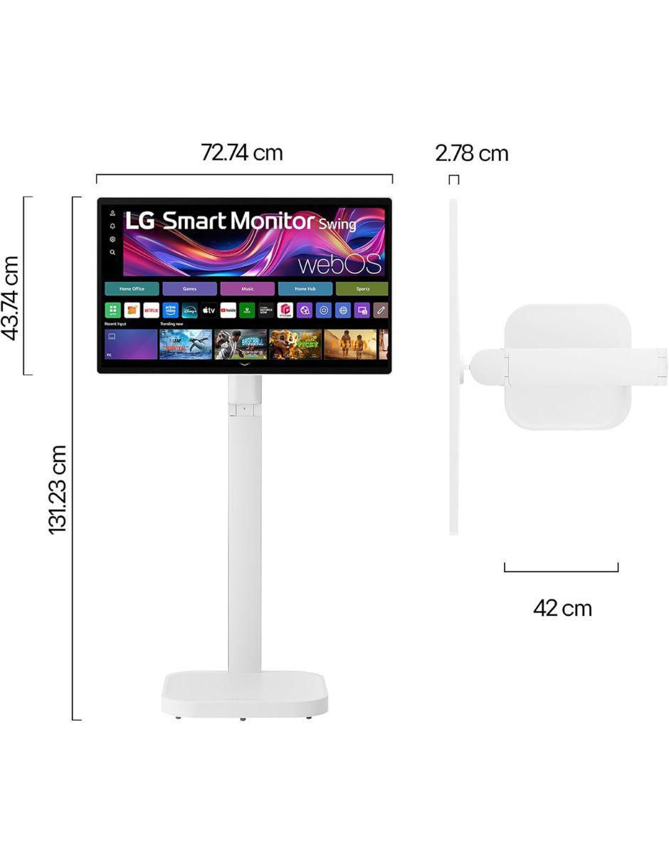 Monitor Smart Swing IPS 4K/UHD 31.5 pulgadas 32U889SA-W 11
