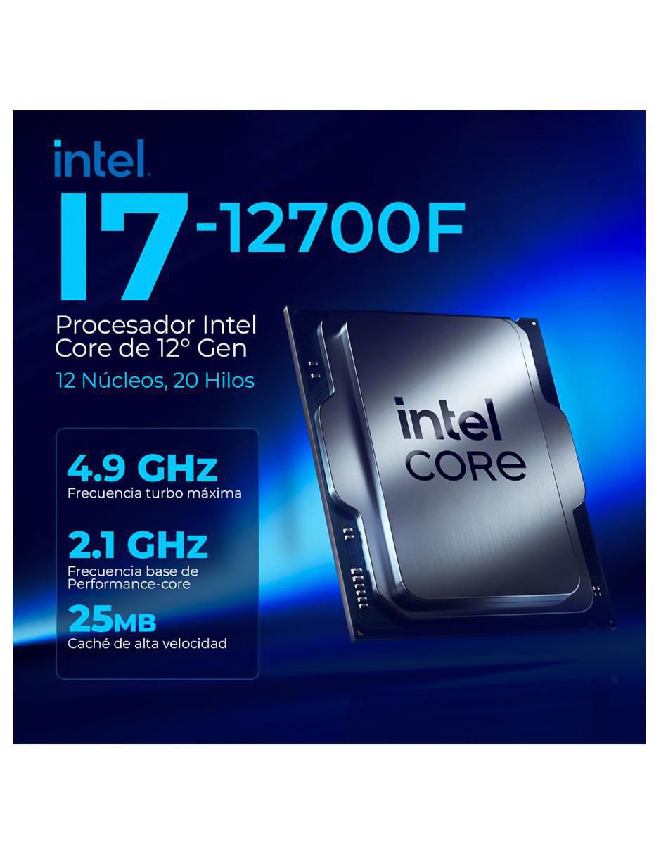 Computadora gamer XTPCI732GB5050MCHW 23.8 pulgadas Full HD Intel Core i7 NVIDIA GeForce RTX 5050 32 GB RAM 1 TB SSD 6
