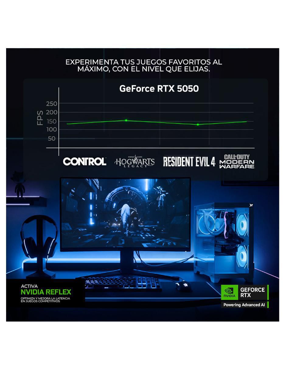 Computadora gamer XTPCI532GB5050CHB Intel Core i5 NVIDIA GeForce RTX 5050 16  RAM 1 TB SSD 9