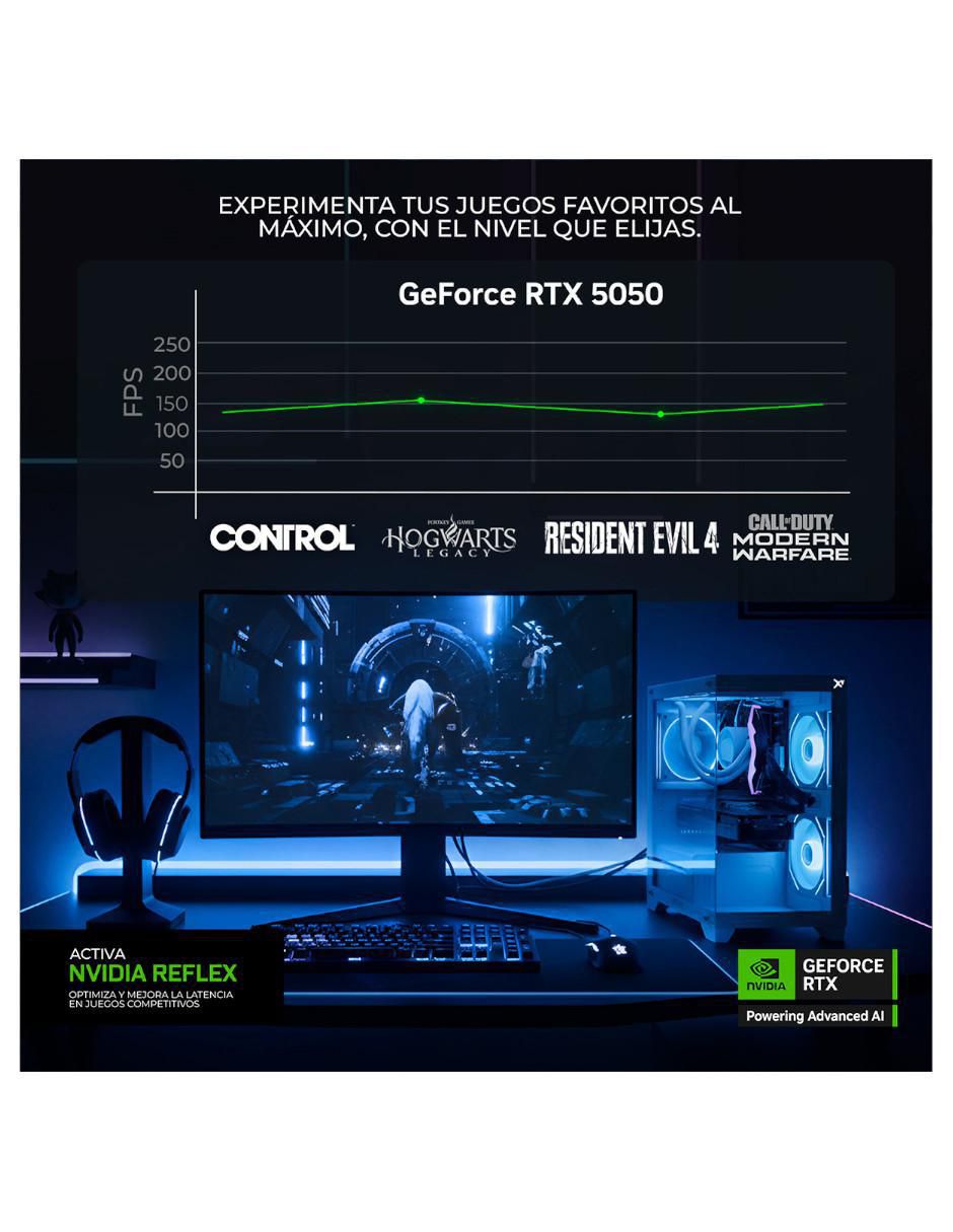 Computadora gamer XTPCI532GB5050CHW Intel Core i5 NVIDIA GeForce RTX 5050 16 GB RAM 1 TB SSD 9